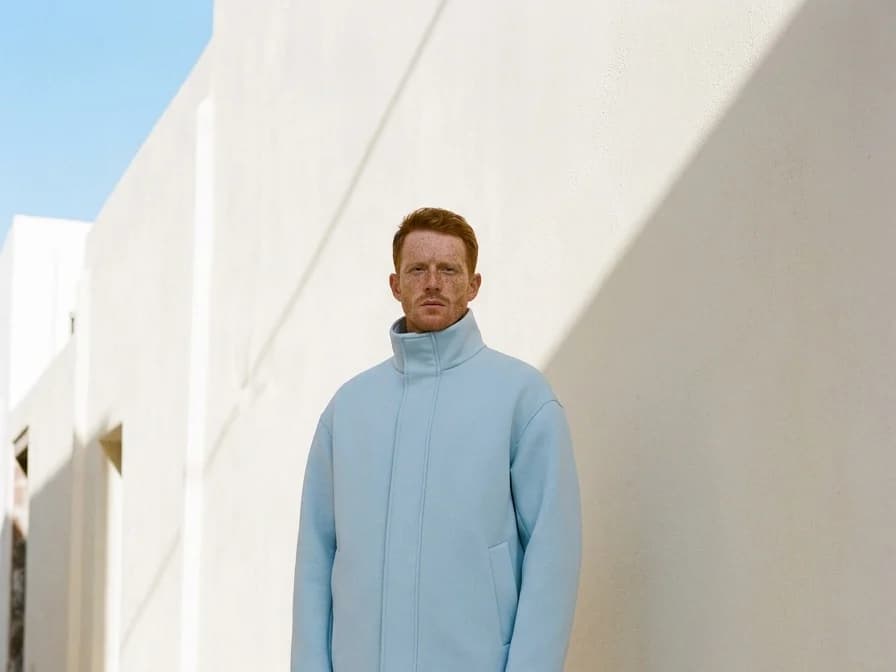 Editorial fashion photograph generated with The New Black AI