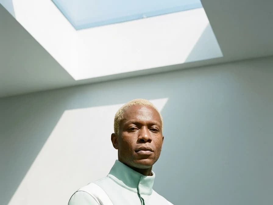Editorial fashion photograph generated with The New Black AI