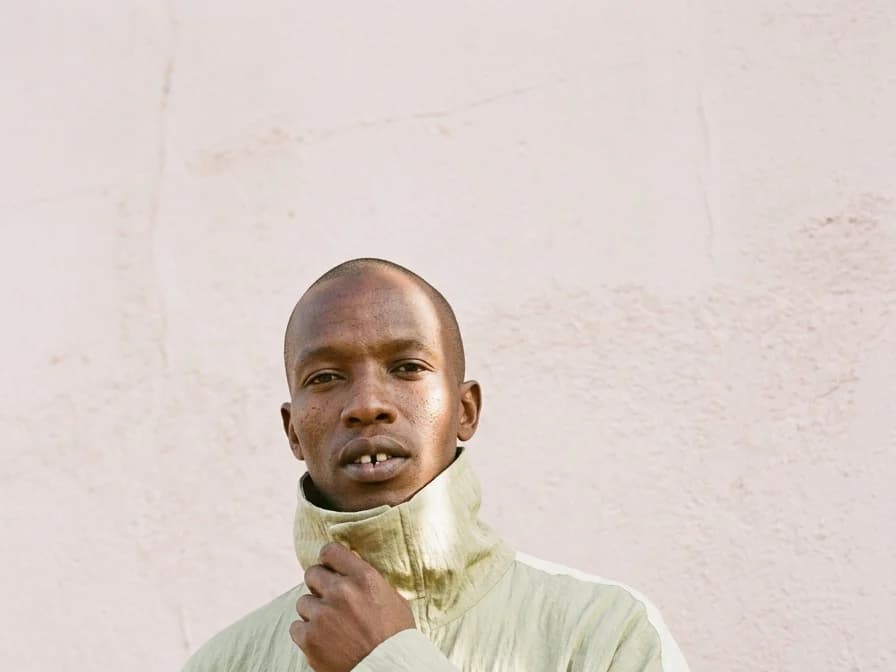 Editorial fashion photograph generated with The New Black AI